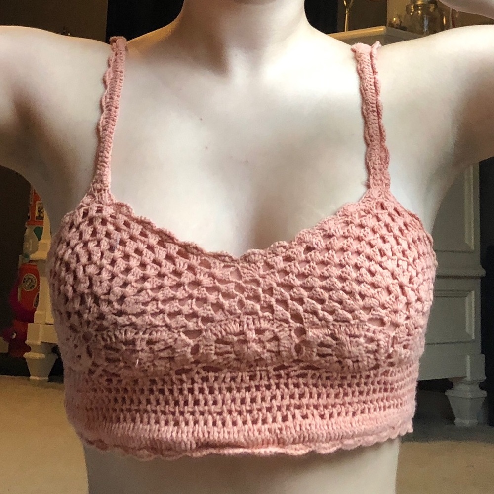 Crochet bralette